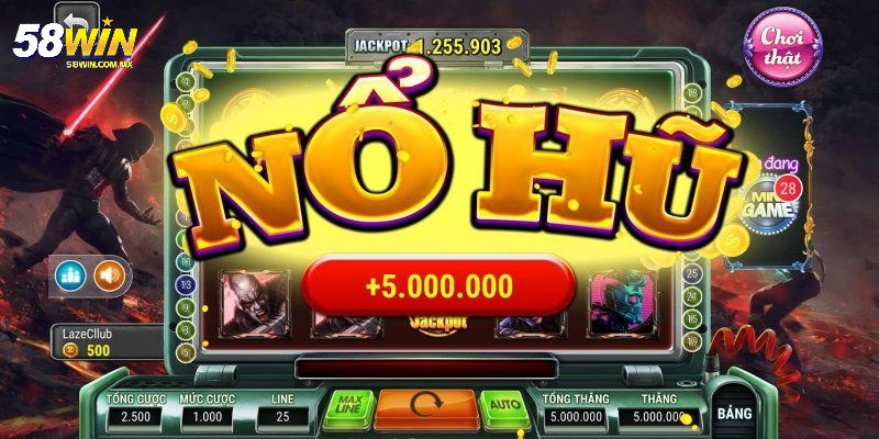 Nổ Hũ Vip Tại 58WIN – Trải Nghiệm Game Slot Đỉnh Cao Hấp Dẫn